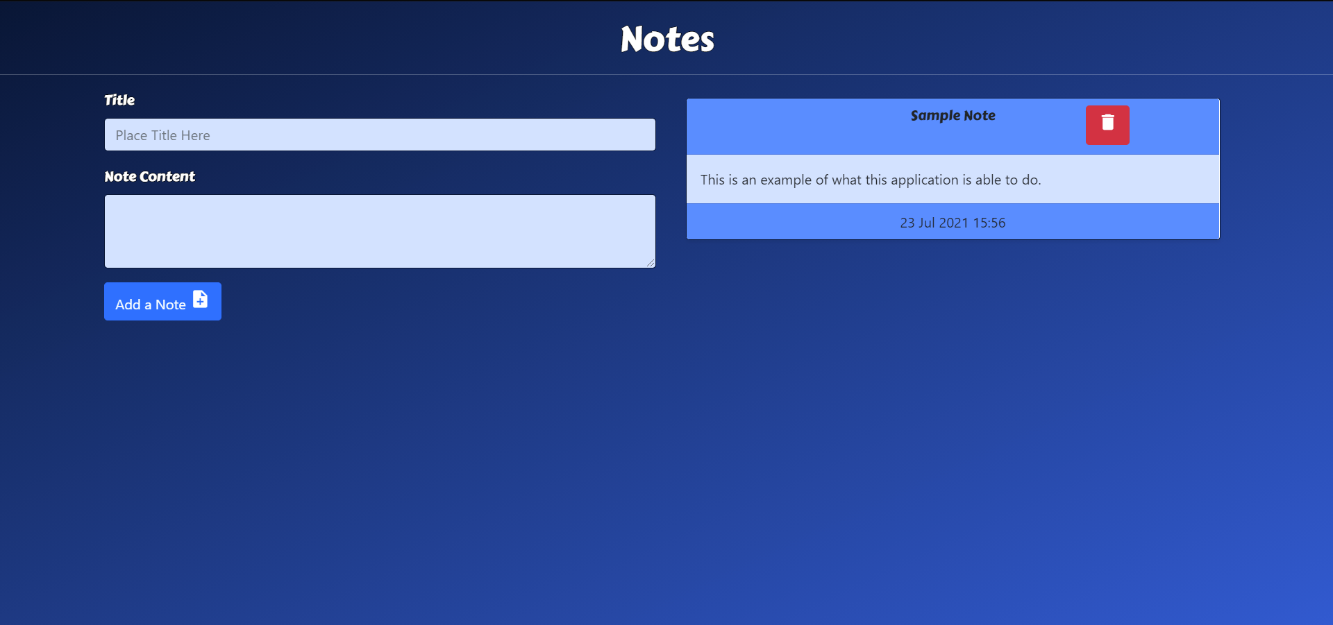 Preview of webpage.