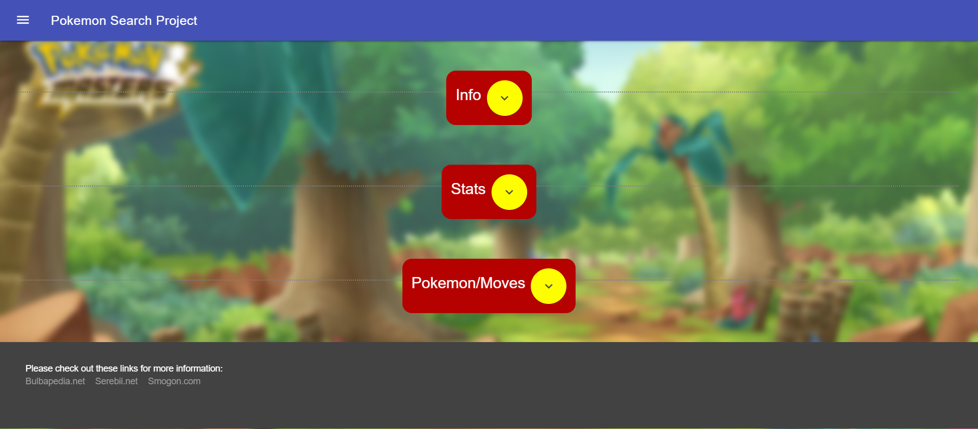 Preview of webpage.